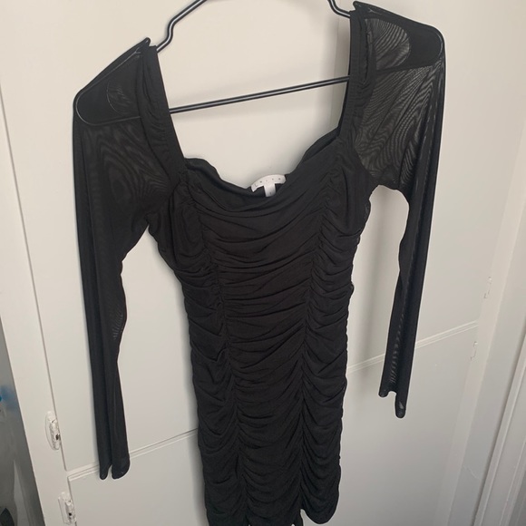 LEITH BLACK DRESS - Picture 3 of 5